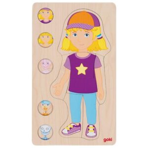 Goki slagalica "Girl"; 18881