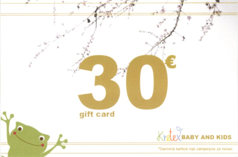 Darovna kartica; 30,00€