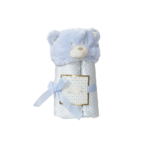 Jungle dekica s kapuljačom "Medo" plavi - 18776