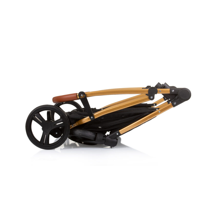 Chipolino dječja kolica za blizance ili dvoje djece - Duo Smart Golden Beige - Slika 12