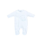 Kretex baby kombinezon štik-zatvarač "Medo" bijeli K10649
