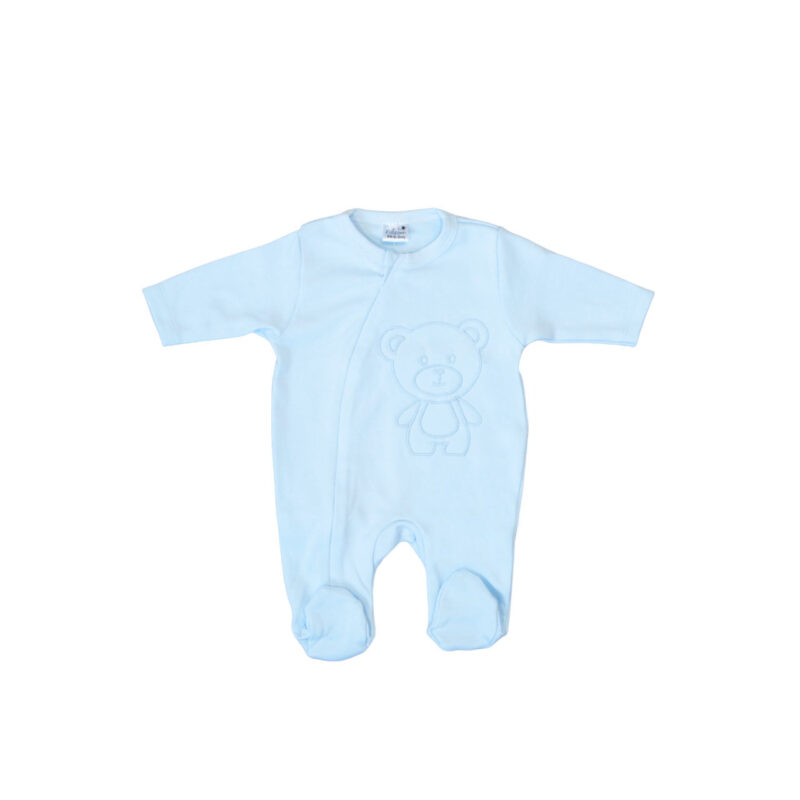 Kretex baby kombinezon štik-zatvarač "Bear" - plavi K10649