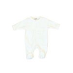 Kretex baby kombinezon štik-zatvarač "Medo" - vanilija K10649