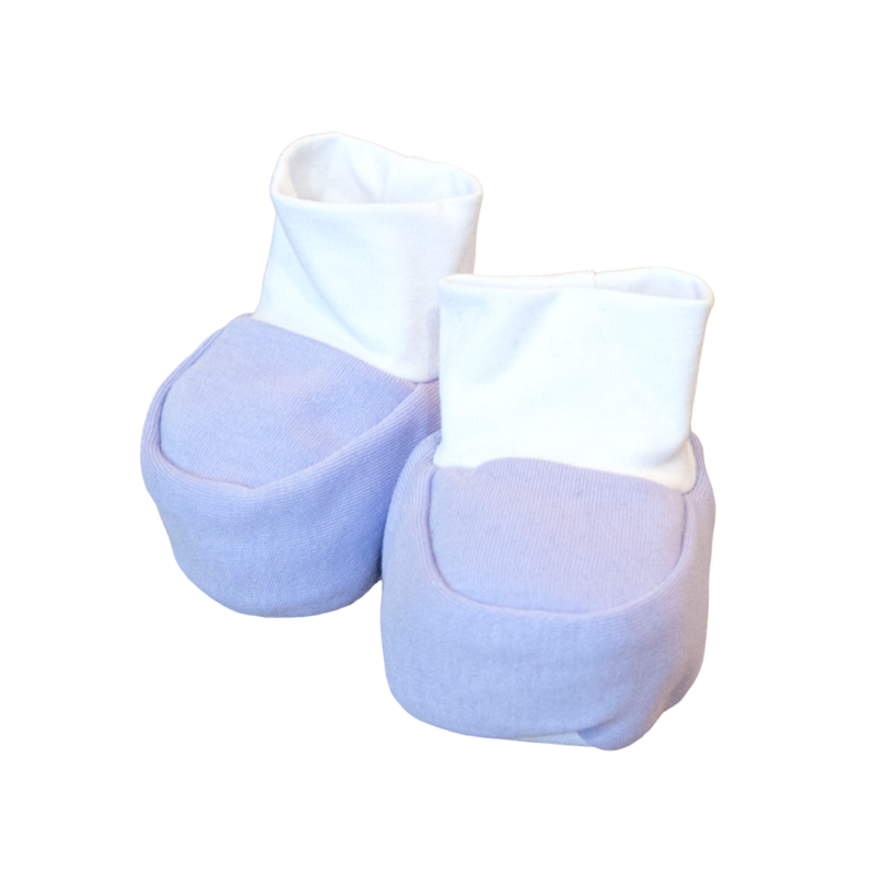 Baby papučice - ljubičaste K11153