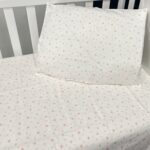 Navlaka za posteljinu "Zvjezdice" 2/1 - roza, 18725