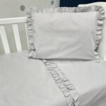 Navlaka za posteljinu "Volan" 2/1 - siva, 18726