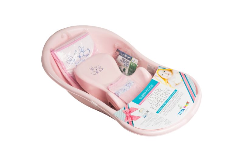 Set za njegu "Little Bunnies" 86cm; light pink