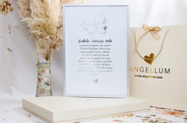 Angellum anđeo čuvar; silver 18476