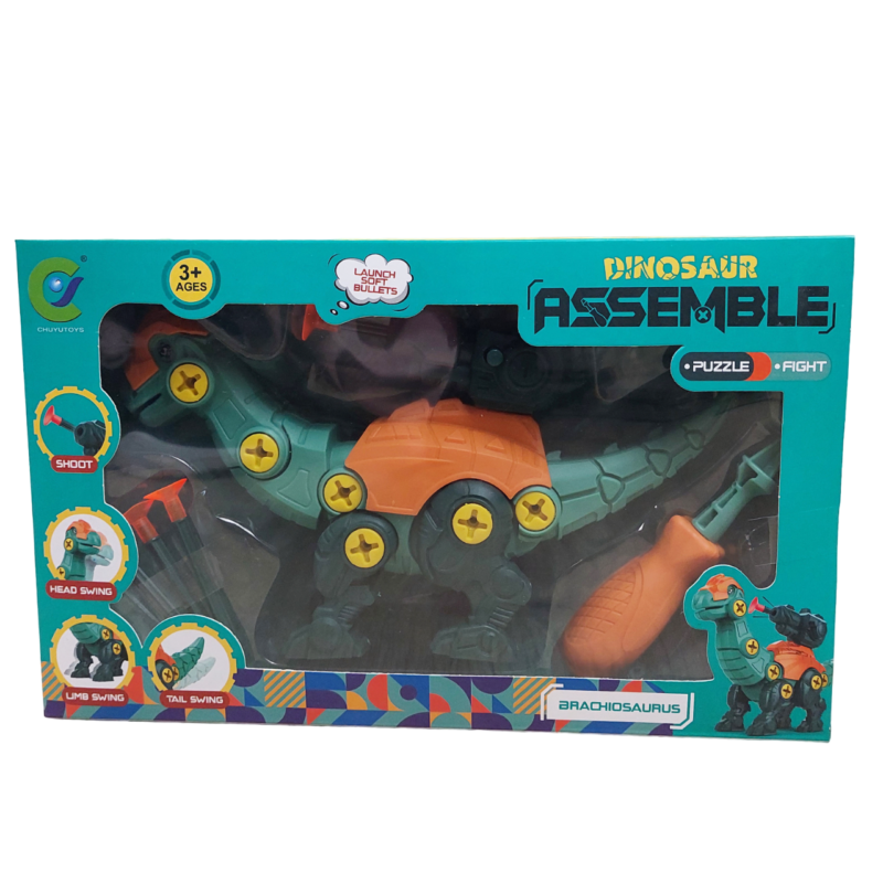 Jungle igračka s vijcima i odvijačem “Dinosaur” 17899