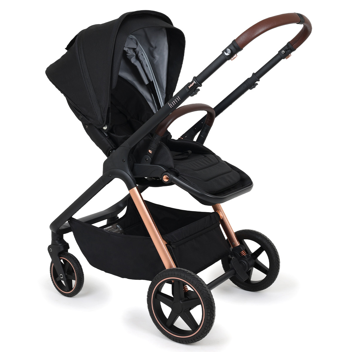 Jungle "Lumi" 3u1 kolica - crna, 19980 - Slika 4