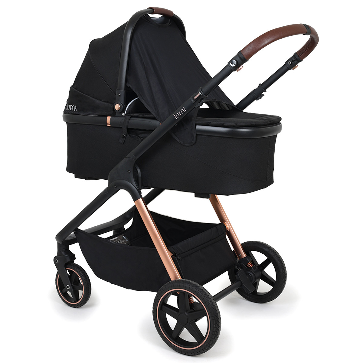 Jungle "Lumi" 3u1 kolica - crna, 19980 - Slika 13