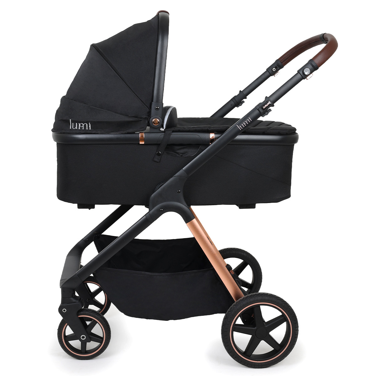 Jungle "Lumi" 3u1 kolica - crna, 19980 - Slika 15