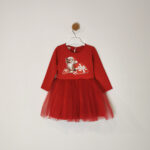 Kretex božićna haljina "Cat" (vel.74-86) K11006