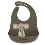 Sterntaler silikonski podbradak slonić "Eddy" - 19893