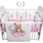 Posteljina "Jastučići Tedy" roza 20033