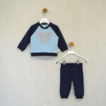 Kretex baby komplet "Medo" (vel.68-86) - plavi, K10964