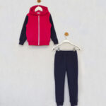 Kretex kids trenirka "Lana" (2-6) - ciklama, tamno plava K10544