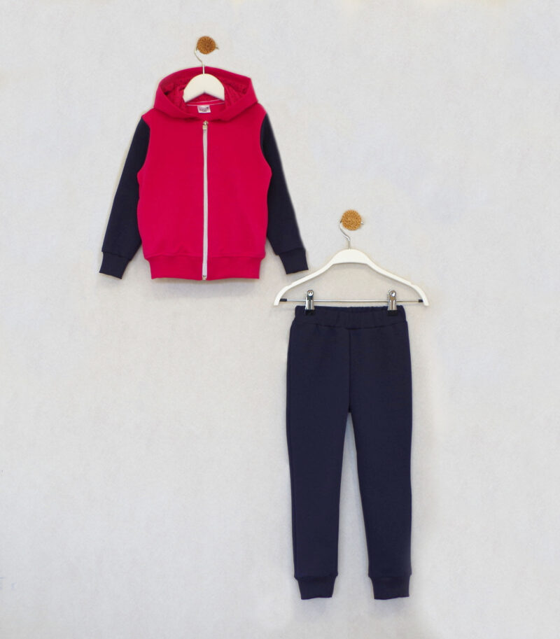 Kretex kids trenirka "Lana" (2-6) - ciklama, tamno plava K10544
