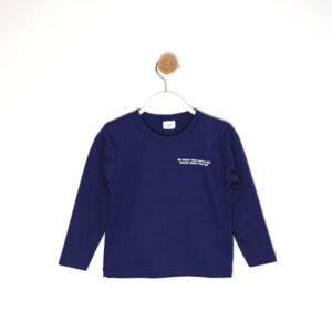 Kretex kids majica "Enjoy" d.r. (2-6) - plava, K3916