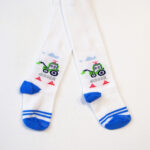 L`adoro pamučne hulahopke sa likrom - "Drive", bijele 14510