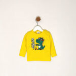 Kretex baby majica "Scooter Dino" d.r. - žuta, K3915