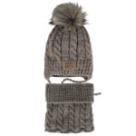 Ajs komplet kapa i šal (vel.50-52) - 20009