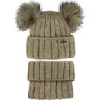 Ajs komplet kapa i šal (vel.50-52) - 20012