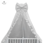 MimiNu Baldahin za krevetić "Royal" grey