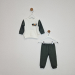 Kretex baby trenirka “Vigo” maslinasta (vel.68-86) – K11049
