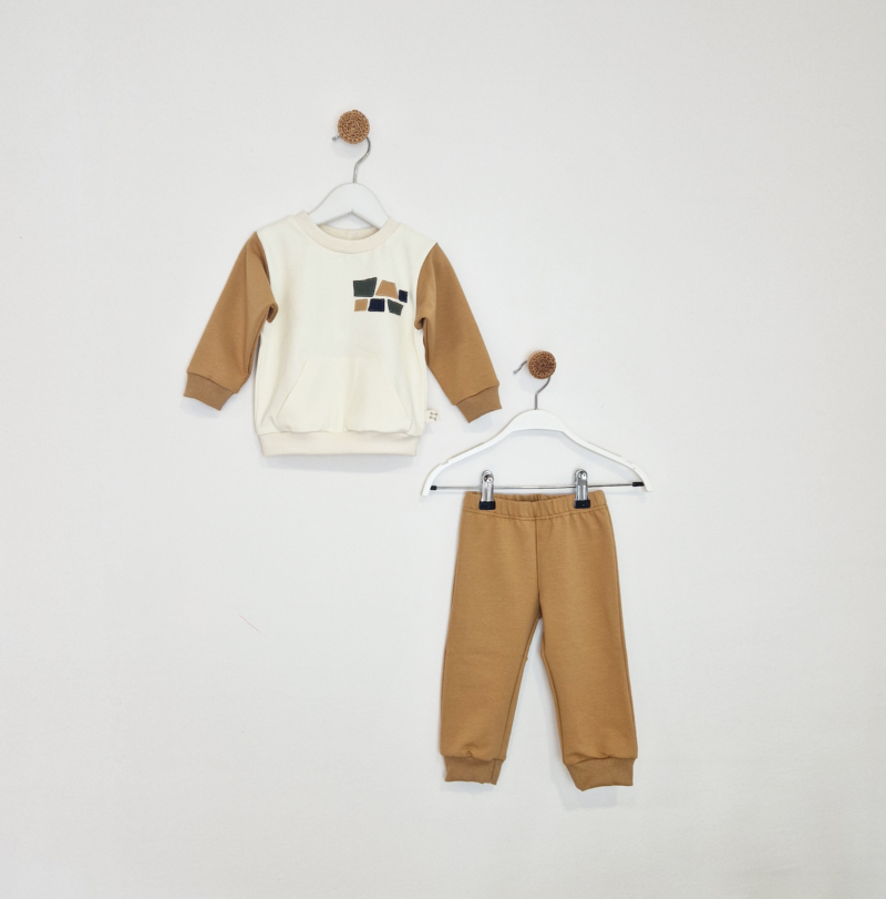 Kretex baby trenirka “Vigo” oker (vel.68-86) – K11049