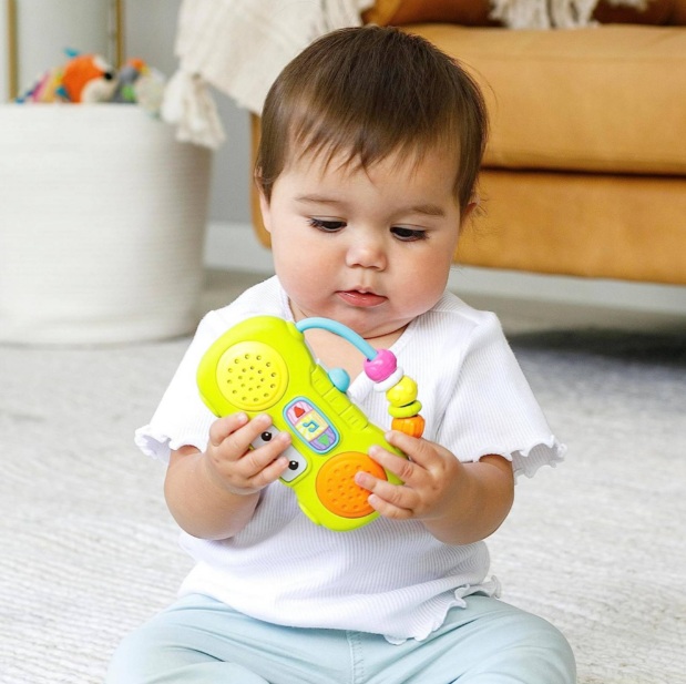 Infantino radio s glazbom i svjetlima (boombox) 19025 - Slika 2