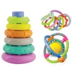 Infantino set od 3 baby igračke 20214