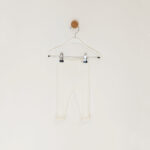 Kretex baby hlače sa stopalicama "Noa" (vel.50-62) - vanilija, K11059