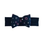 Traka mašna "Mia" - tamno plava, K11410