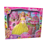 Lutka s dodacima (žuta) - 20158