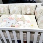 Posteljina jastučići "Veseli prijatelji" bež 20225