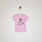 Kretex kids majica roza music (2-6) - K10314