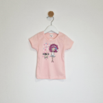 Kretex kids majica breskva disco (2-6) - K10314