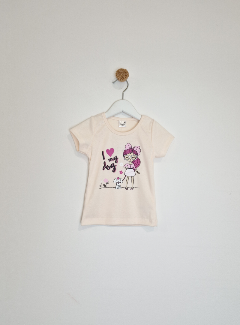Kretex kids majica I Love My Dog (2-6) - K10314