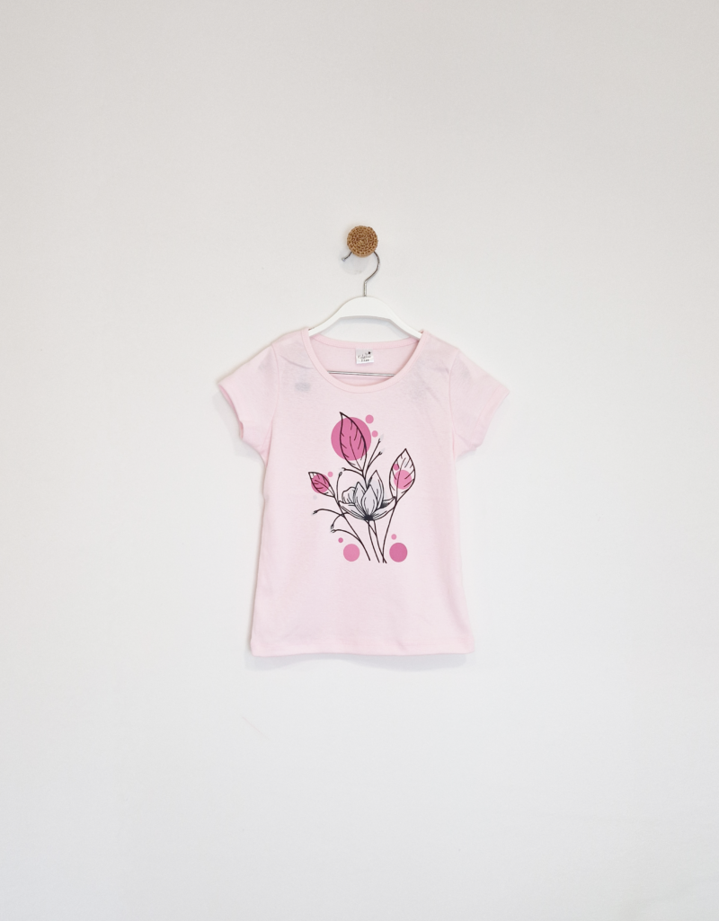 Kretex kids majica svijetlo roza (7-10) - K10315
