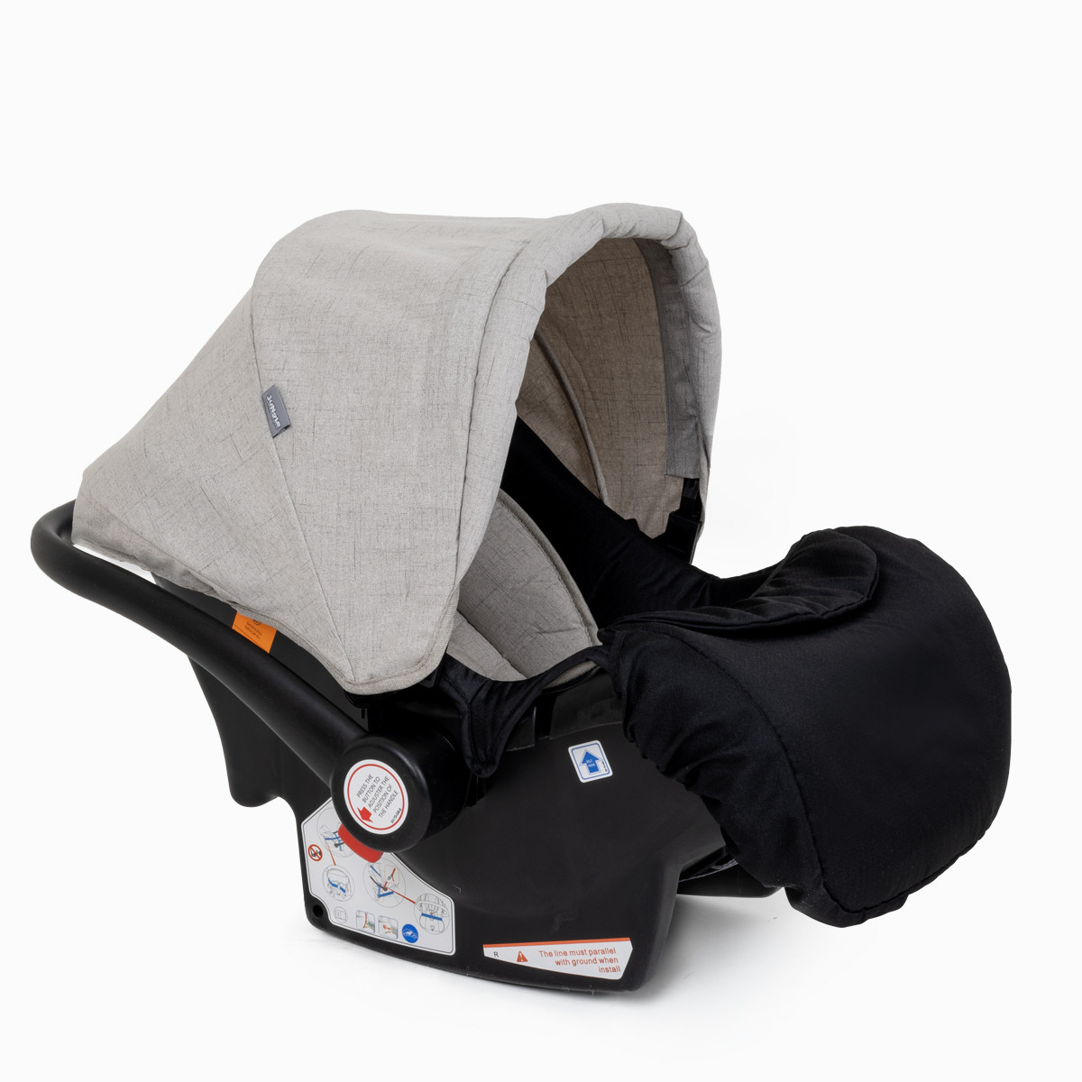 Jungle "Oxy" 3u1 kolica; svijetlo siva, 19420 - Slika 15