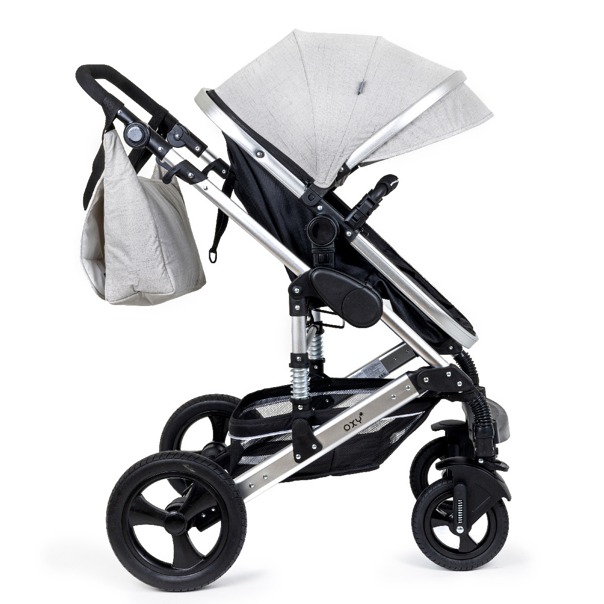 Jungle "Oxy" 3u1 kolica; svijetlo siva, 19420 - Slika 4