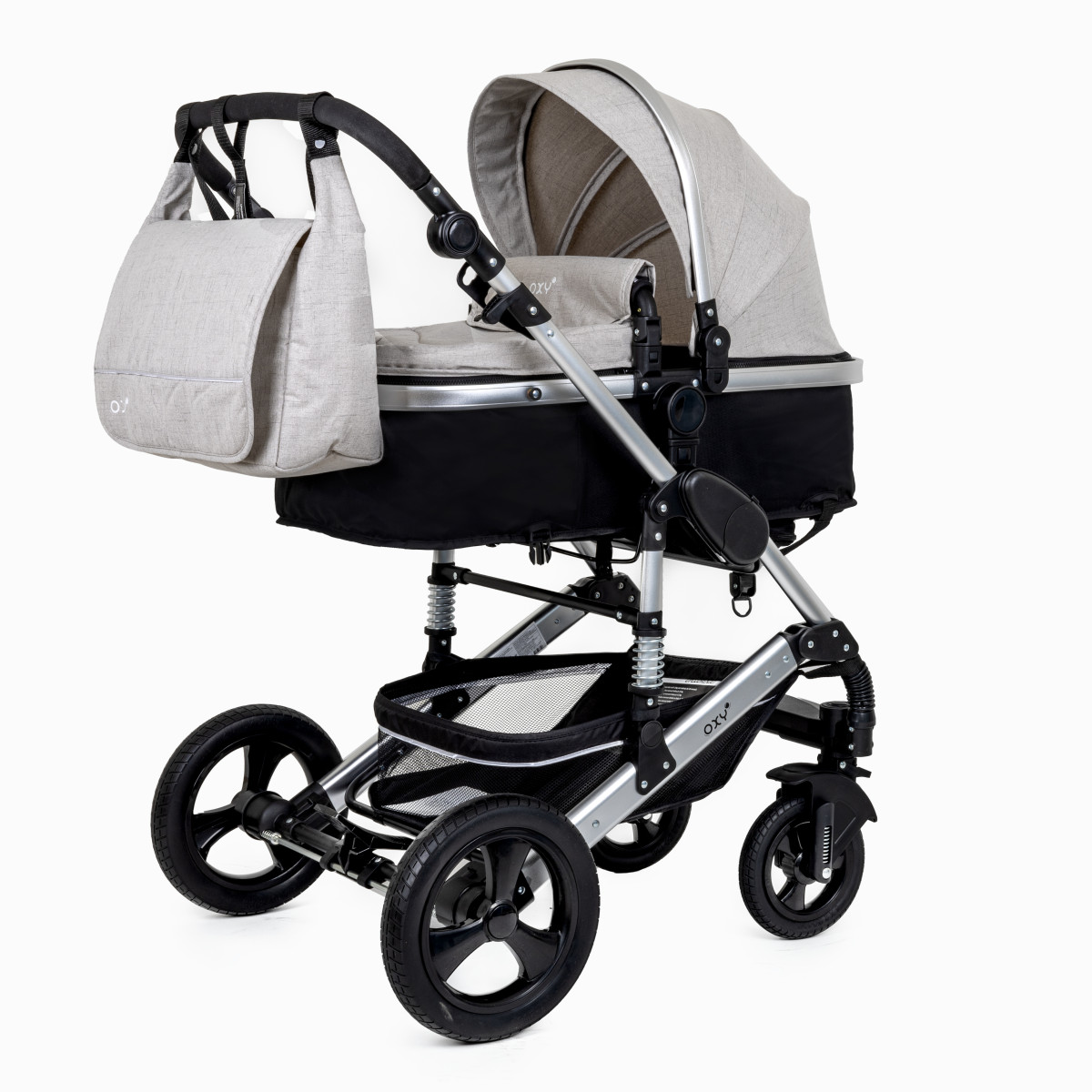 Jungle "Oxy" 3u1 kolica; svijetlo siva, 19420 - Slika 11