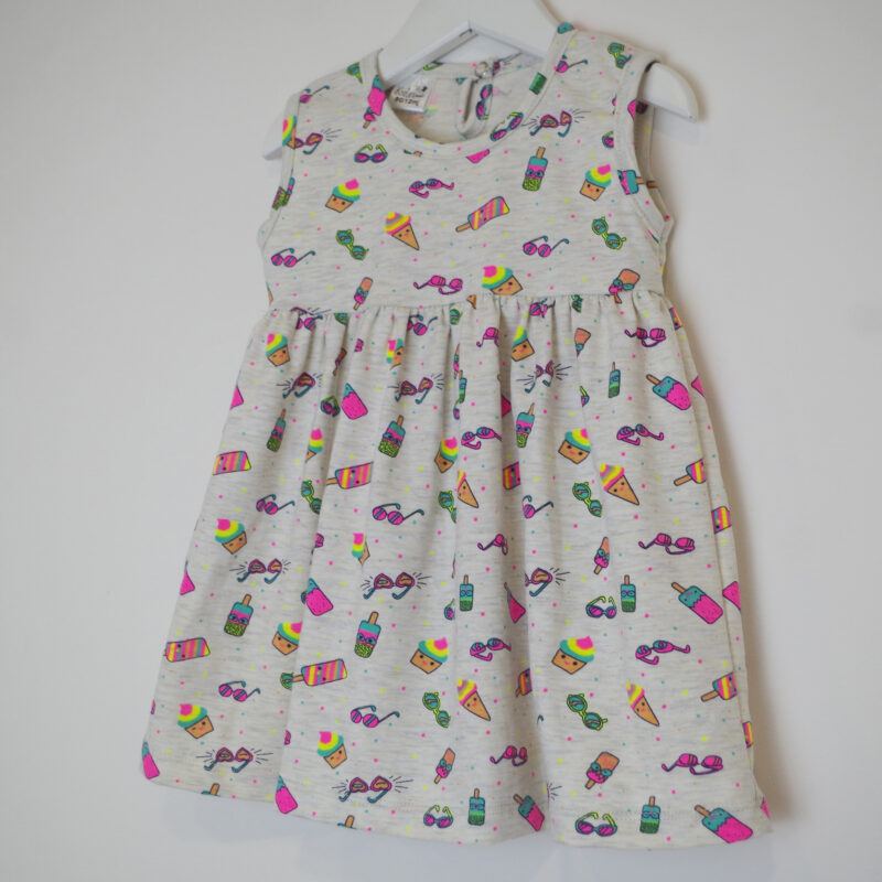 Kretex kids haljina "Sladoled" (vel.2-6) - K11116 - Slika 2