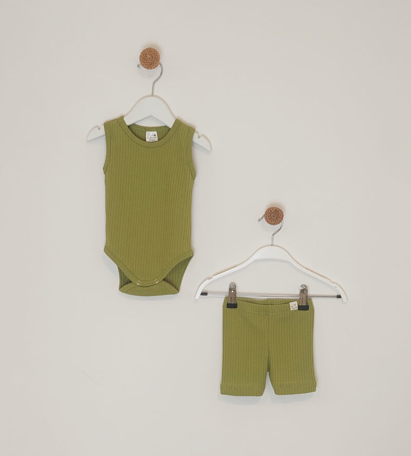 Kretex baby komplet "Jan" 2/1 (vel.62-86) - zeleni, K11172