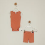 Kretex baby komplet "Jan" 2/1 (vel.62-86) - narančasti, K11172