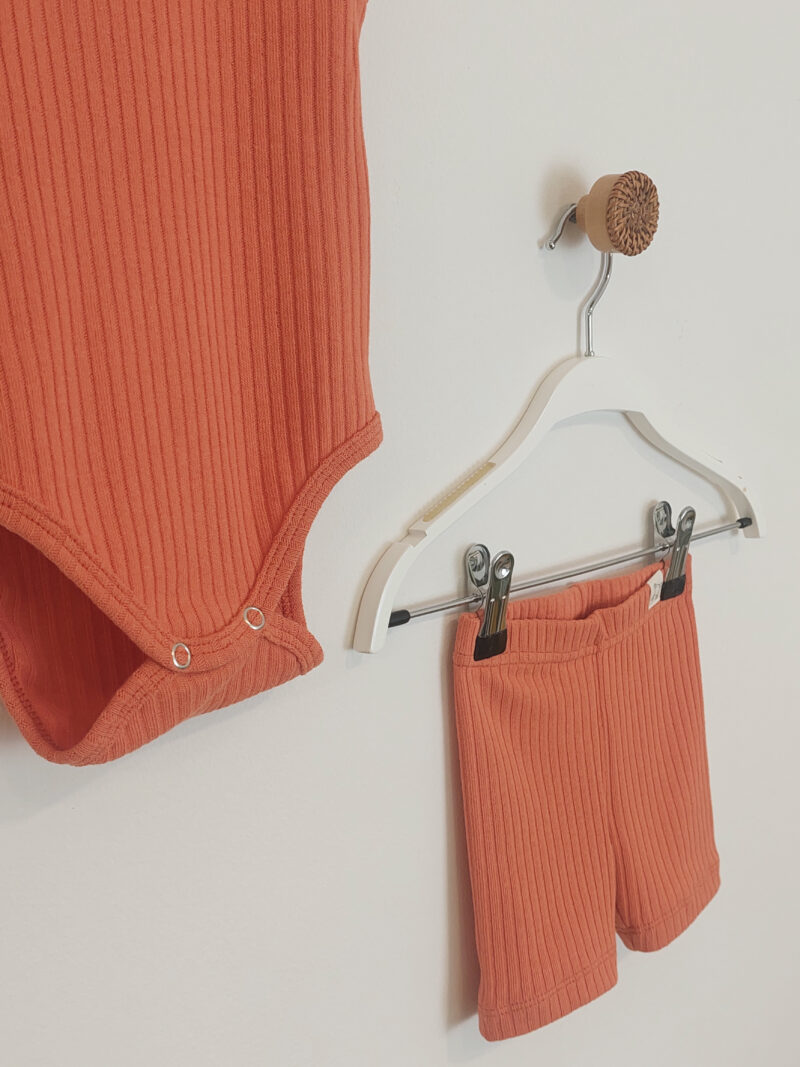 Kretex baby komplet "Jan" 2/1 (vel.62-86) - narančasti, K11172 - Slika 3