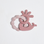 Jungle silikonska grickalica roza 20109