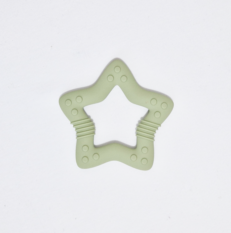 Jungle silikonska grickalica mint 20114