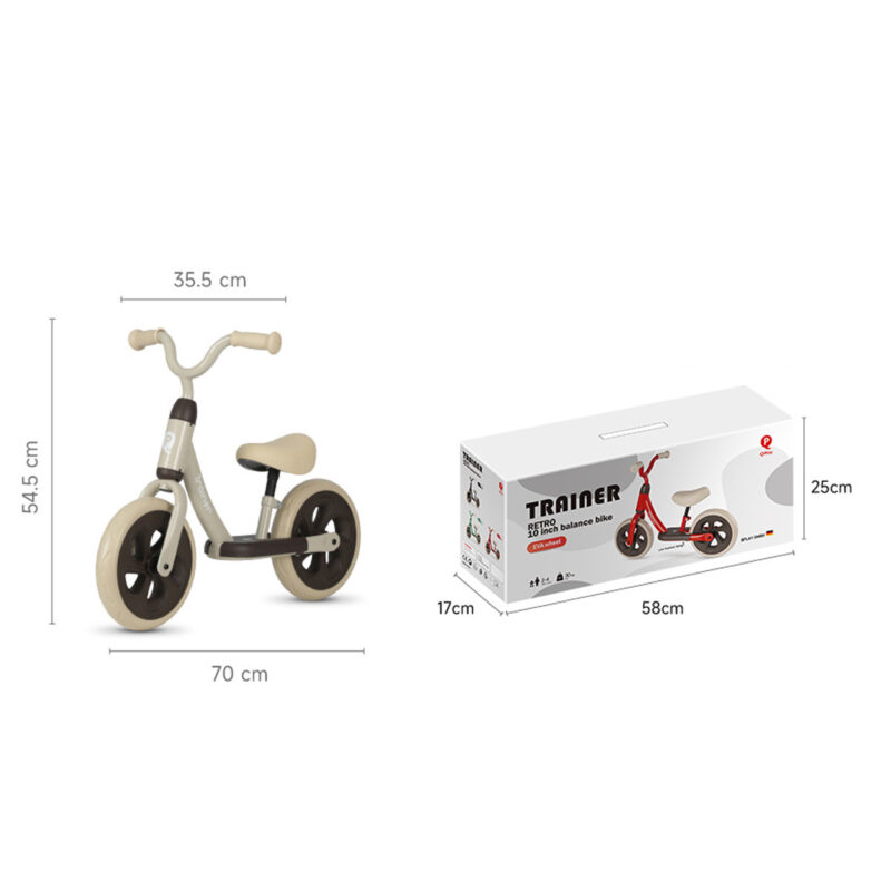 QPlay "Trainer" bicikl bez pedala - bež, 20415 - Slika 7